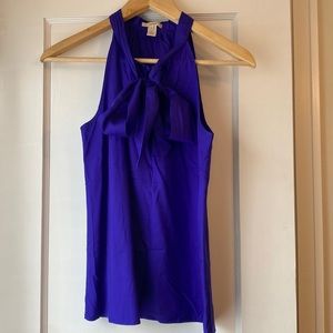 J Crew sleeveless bow top